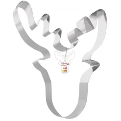 Cercles À Gâteaux|Emporte-Pièce<ScrapCooking Moule découpoir inox XXL Élan,