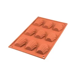Moules Souples<SILIKOMART Moule Madeleine silicone,