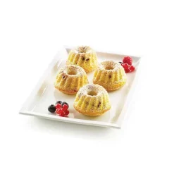 Moules Souples<SILIKOMART Moule Mini Kouglof silicone,