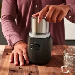 Moulins À Café<KITCHENAID Moulin à Café sans Fil avec Batterie,