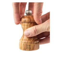 Moulins À Poivre<PEUGEOT Moulin à poivre BISTRO manuel en bois d'olivier 10 cm, .