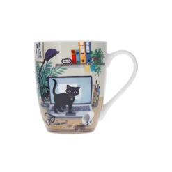 Bols, Mugs Et Tasses<Kiub Mug 34 cl Bug Art Chaton Ordi,