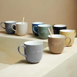 Bols, Mugs Et Tasses<ASA SELECTION Mug Coffee First Hey!,