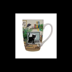 Bols, Mugs Et Tasses<Kiub Mug XL 49 cl Bug Art Chaton Ordi,