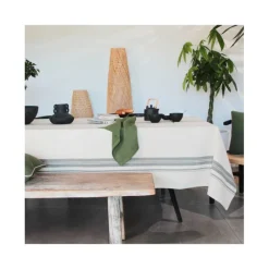 Nappes<Sud Etoffe Nappe Prunelle Bronze,