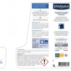 Sols<STARWAX Nettoyant doux pour sols intérieurs,