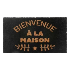 Paillassons<DERRIERE LA PORTE Paillasson coco/pvc Bienvenue à la Maison, Derrière la porte