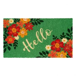 Paillassons<DERRIERE LA PORTE Paillasson coco/pvc Hello Fleurs, Derrière la Porte