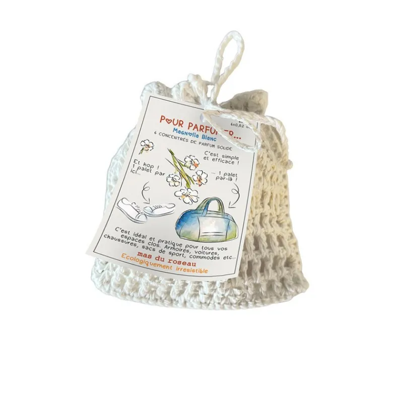 Textiles|Parfums D'Intérieur<mas du roseau Parfum d'armoire Magnolia Blanc,