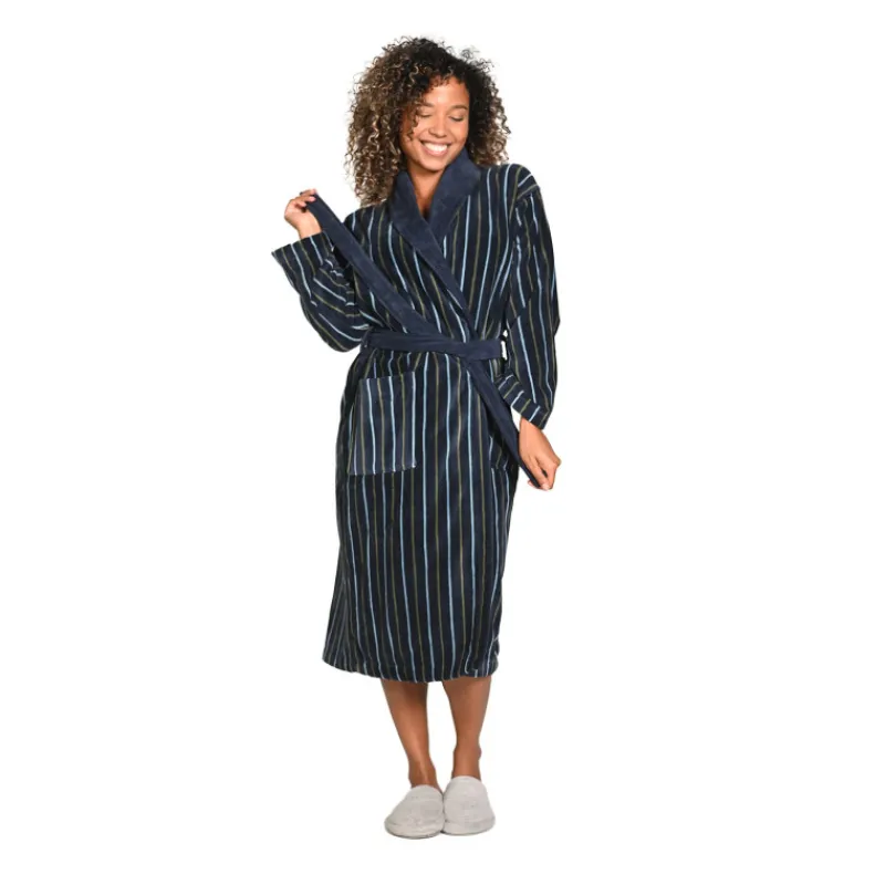 Peignoirs<SENSEI Peignoir col châle Jacquard Breda,