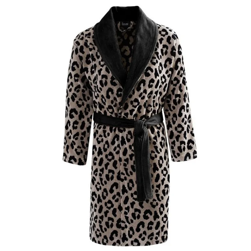 Peignoirs<SENSEI Peignoir col châle velours mi-long Baghera,