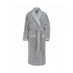 Peignoirs<SENSEI Peignoir de bain mixte col châle Gris Perle Sensoft,