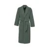 Peignoirs<SENSEI Peignoir de bain mixte col châle Eucalyptus Sensoft,
