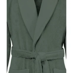 Peignoirs<SENSEI Peignoir de bain mixte col châle Eucalyptus Sensoft,