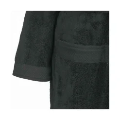 Peignoirs<SENSEI Peignoir de bain mixte col châle Anthracite Sensoft,