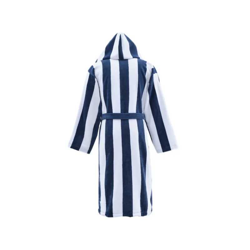 Peignoirs<SENSEI Peignoir mixte rayé velours Antigua Indigo,