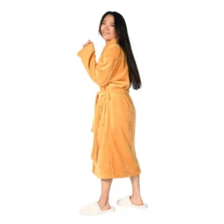 Peignoirs<SENSEI Peignoir polaire Komo Caramel,