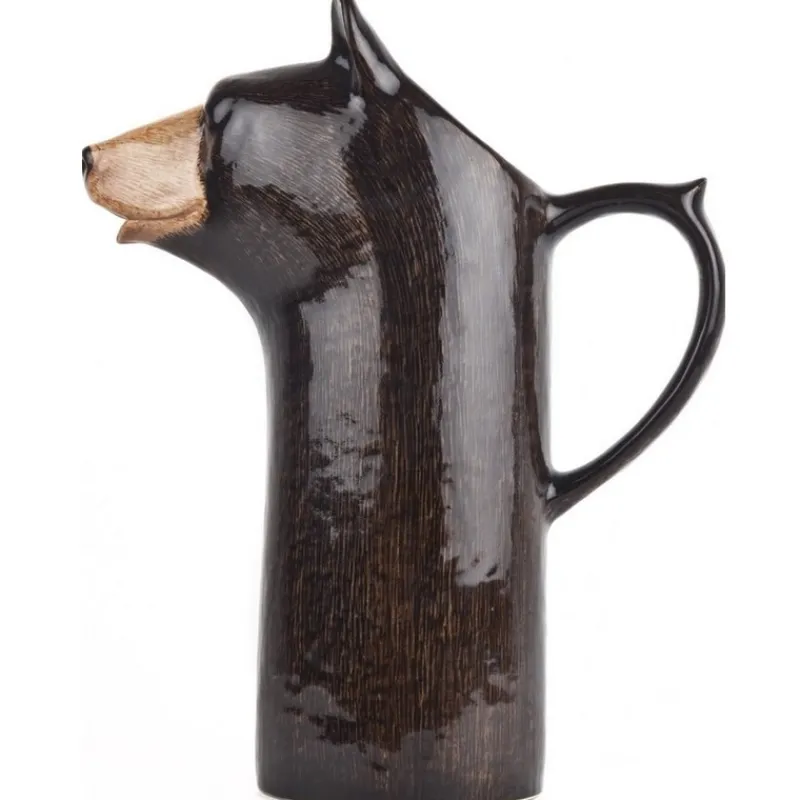 Objets Insolites<Quail Ceramics UK Pichet Ours noir L,