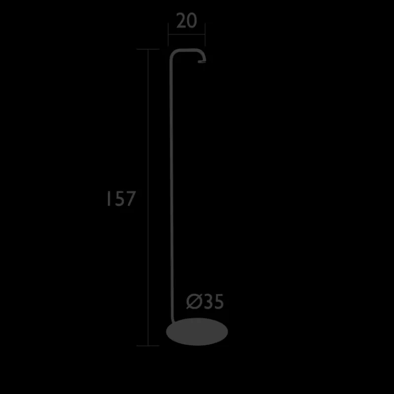 Lampes Et Suspensions<FERMOB Pied simple Balad,