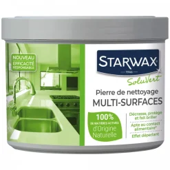 Écologiques|Cuisine<STARWAX Pierre de nettoyage multi-surfaces soluvert,