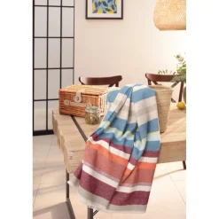 Plaids Et Couvre-Lits<Biederlack Plaid à franges courtes Riad ,