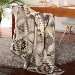 Plaids Et Couvre-Lits<Biederlack Plaid Nomad Naturel 150 x 200 cm,