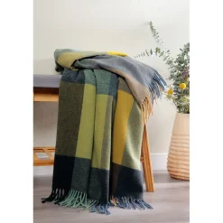 Plaids Et Couvre-Lits<Biederlack Plaid Pleasant Yellow 130 x 170 cm,