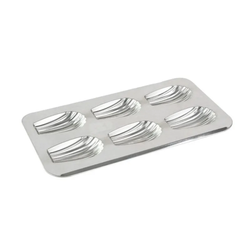 Moules À Pâtisserie<GOBEL Plaque 6 madeleines gourmandes en fer blanc,