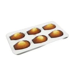 Moules À Pâtisserie<GOBEL Plaque 6 madeleines gourmandes en fer blanc,