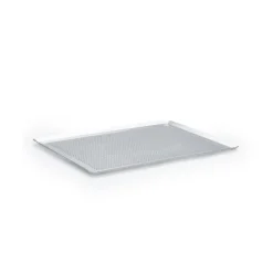 Toiles Patissières<DE BUYER Plaque de cuisson inox perforée,
