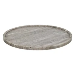 Les Plateaux|Les Plateaux À Fromage<Pomax Plat Ø 30 cm Marmar Gris,