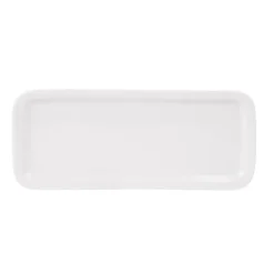 Les Plats De Service<BASTIDE Plat à cake Blanc 30 cm, Table Passion