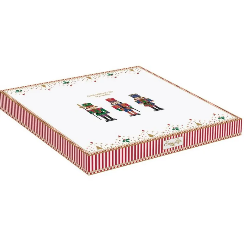 Les Plats De Service<Easy life Plat à tarte 32 cm avec pelle Nutcracker,
