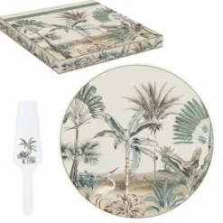 Les Plats De Service|Les Assiettes De Présentation<Easy life Plat à tarte Nostalgic Heaven,