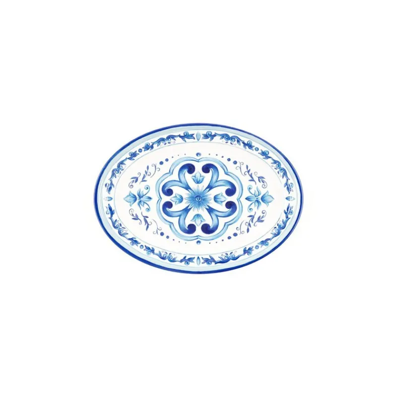Les Plats De Service<GUZZINI Plat ovale Blues,