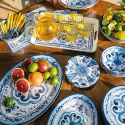 Les Plats De Service<GUZZINI Plat ovale Blues,