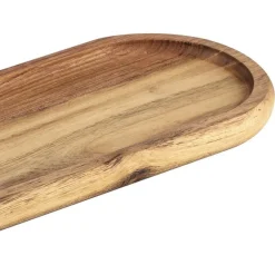 Les Plats De Service<Ladelle Plateau de service long en teck Otway,
