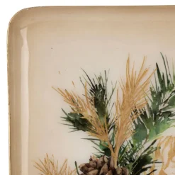 Les Plateaux|Les Plats De Service<Côté Table Plateau en fer 15 x 25 cm Epicéa,