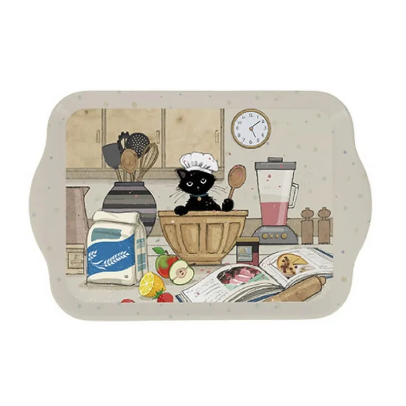 Bols, Mugs Et Tasses|Les Plateaux<Kiub Plateau en mélamine Chat Pâtissier,