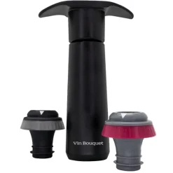 Ustensiles Pour Le Vin<Vin Bouquet Pompe à Vin Click + 2 bouchons,