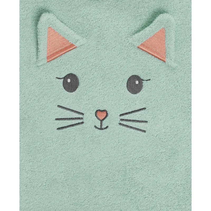 Le Textile Pour Enfant<SENSEI Poncho de bain enfant Misty Le chat,