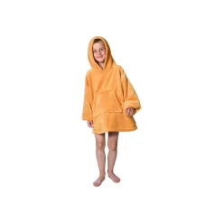 Le Textile Pour Enfant<SENSEI Poncho polaire enfant à capuche Ginger 9/14 ans,
