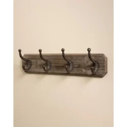 Objets Insolites<Chehoma Porte manteau 4 crochets fonte,