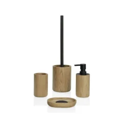 Coin Lavabo<Andrea House Porte Savon en bois de Chêne,