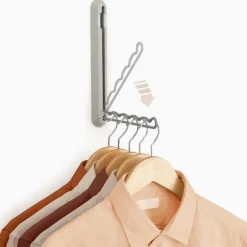 Textiles<JOSEPH JOSEPH Porte-cintres mural rétractable Orderly™ écru,