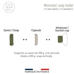 Coin Lavabo|Coin Douche Et Bain<Chamarrel Porte-savon aimanté,