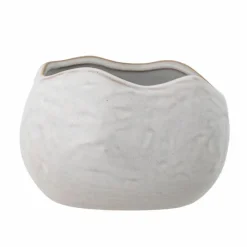 Vases<Bloomingville Pot de fleurs Pennie Blanc,