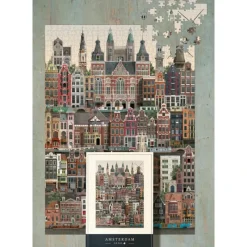 Les Jeux D'Intérieur<Martin Schwartz Puzzle 1000 pièces Amsterdam,