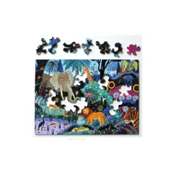 Les Jeux Pour Enfant|Les Jeux D'Intérieur<Wilson Jeux Puzzle 50 pièces Nuit dans la Jungle,