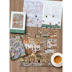 Les Jeux D'Intérieur<Martin Schwartz Puzzle 1000 pièces Rome,
